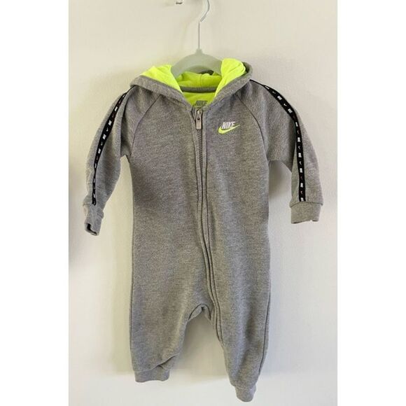 Nike Other - Nike 12-18 Months Baby Sweatsuit Coverall One Piece